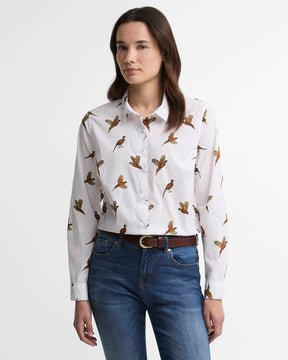 Barbour Brambles Tailored Long-Sleeved Shirt Multi Bird