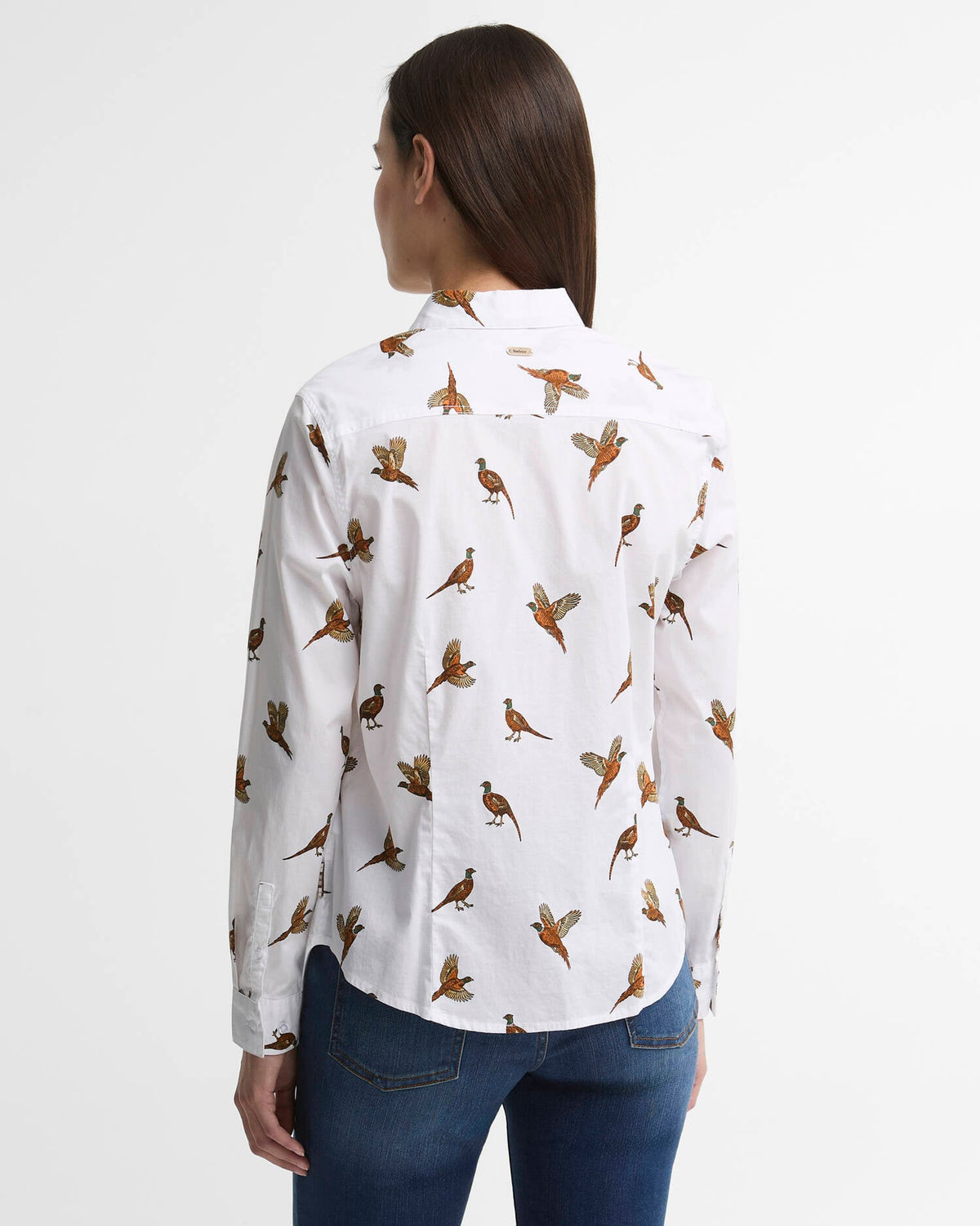 Barbour Brambles Tailored Long-Sleeved Shirt Multi Bird