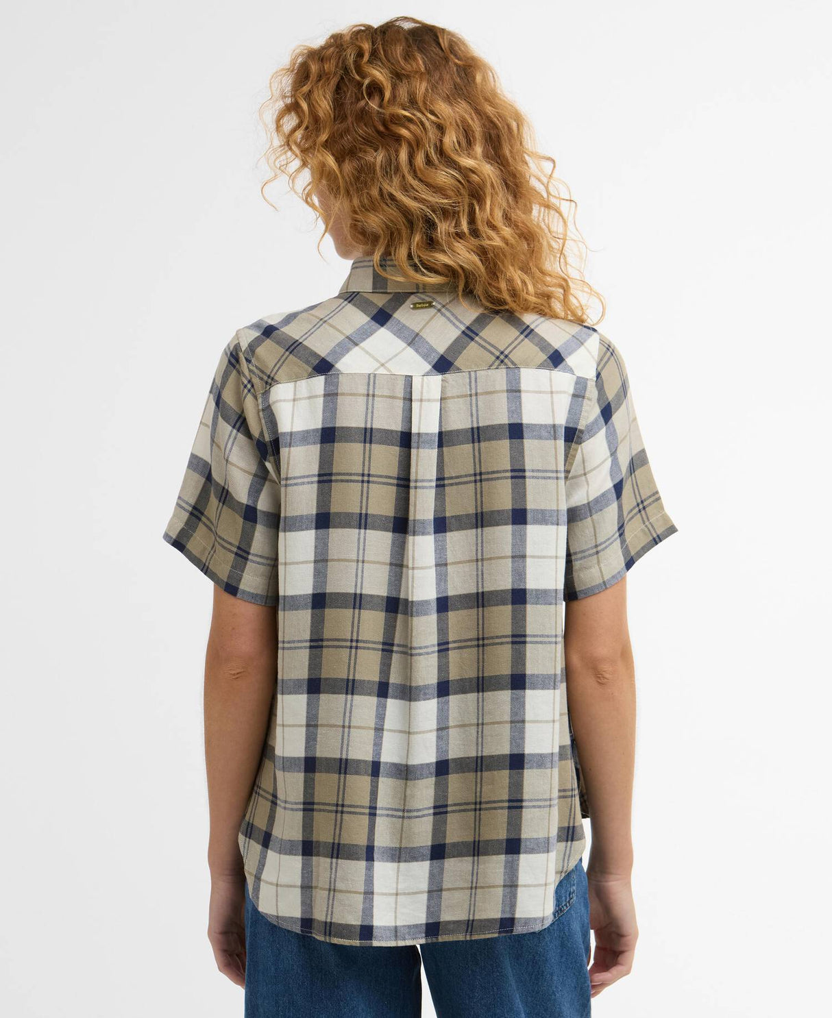 Fern Shirt - Dress Navy Tartan