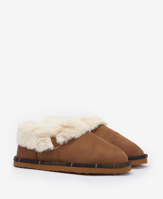 Barbour Eloise Bootie Slipper, camel