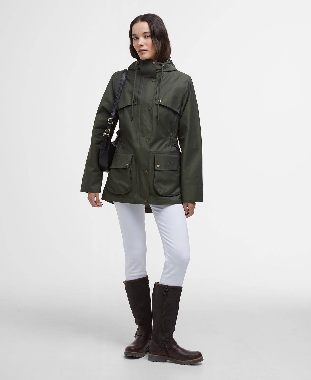 Maple Waterproof Jacket - Olive/Ancient Tartan