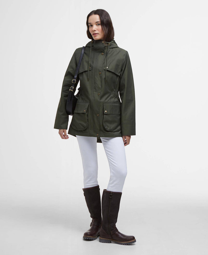 Afbeelding laden in Galerijviewer, Maple Waterproof Jacket - Olive/Ancient Tartan
