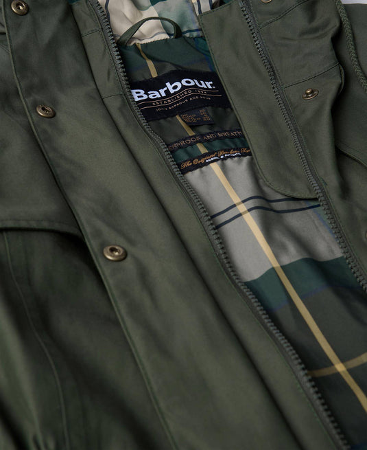 Maple Waterproof Jacket - Olive/Ancient Tartan
