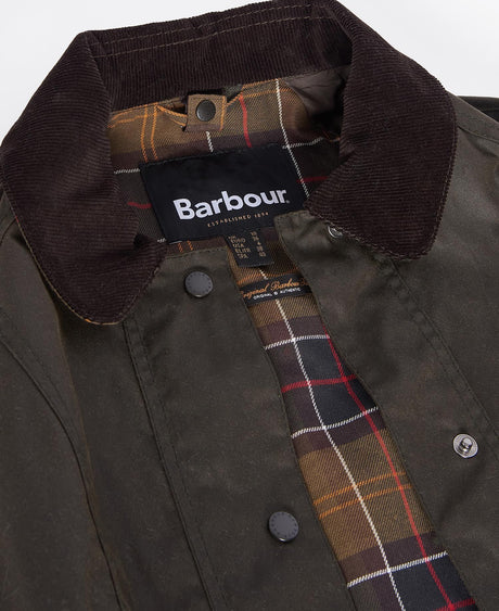 Barbour Classic Beadnell Wax Jacket, olive