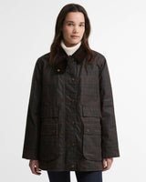 Barbour Modern Checked Border Wax Jacket