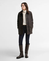 Barbour Modern Checked Border Wax Jacket