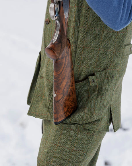 Laksen Berleigh Leith Tweed Shooting Vest,