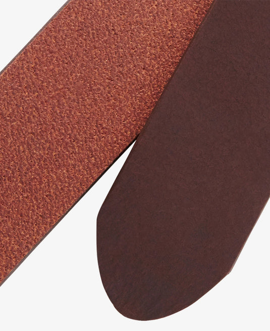 Barbour Allanton Matt Leather Belt, brown