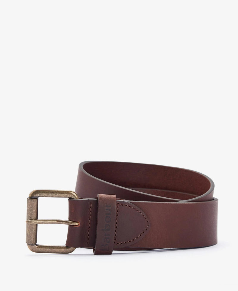 Afbeelding laden in Galerijviewer, Barbour Allanton Matt Leather Belt, brown
