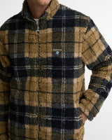 Barbour Tartan Sherpa Fleece Birchwood Dress Tartan