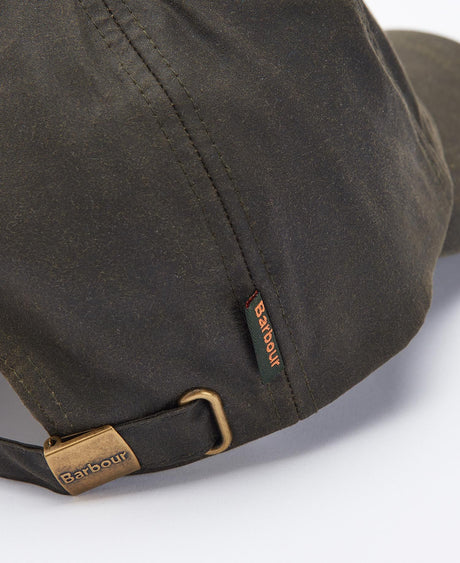 Barbour Wax Sports Cap, olive