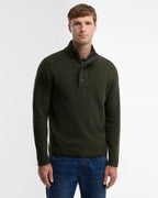 Barbour Essential Patch Half Zip, seaweed