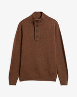 Barbour Essential Patch Half Zip, bracken