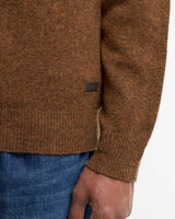 Barbour Essential Patch Half Zip, bracken