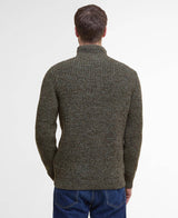 Barbour New Tyne Quarter-Zip Jumper Derby Tweed