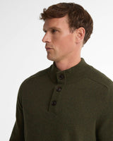 Barbour Briggs Half-Button Jumper Olive