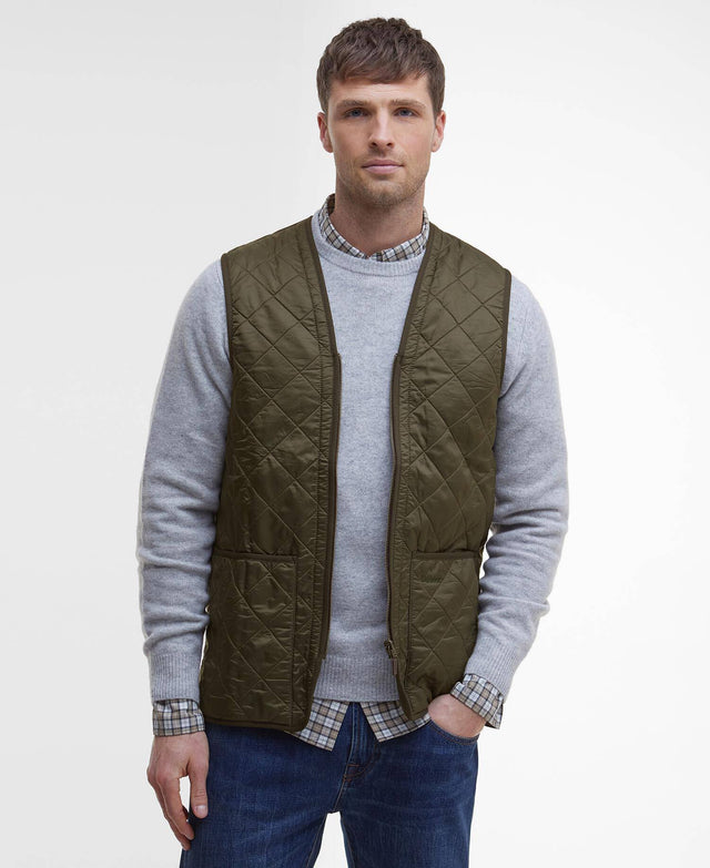 Barbour Polarquilt Zip-In Liner Olive