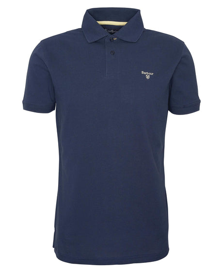 Barbour Lightweight Sports Polo Shirt, navy