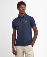 Barbour Lightweight Sports Polo Shirt, navy