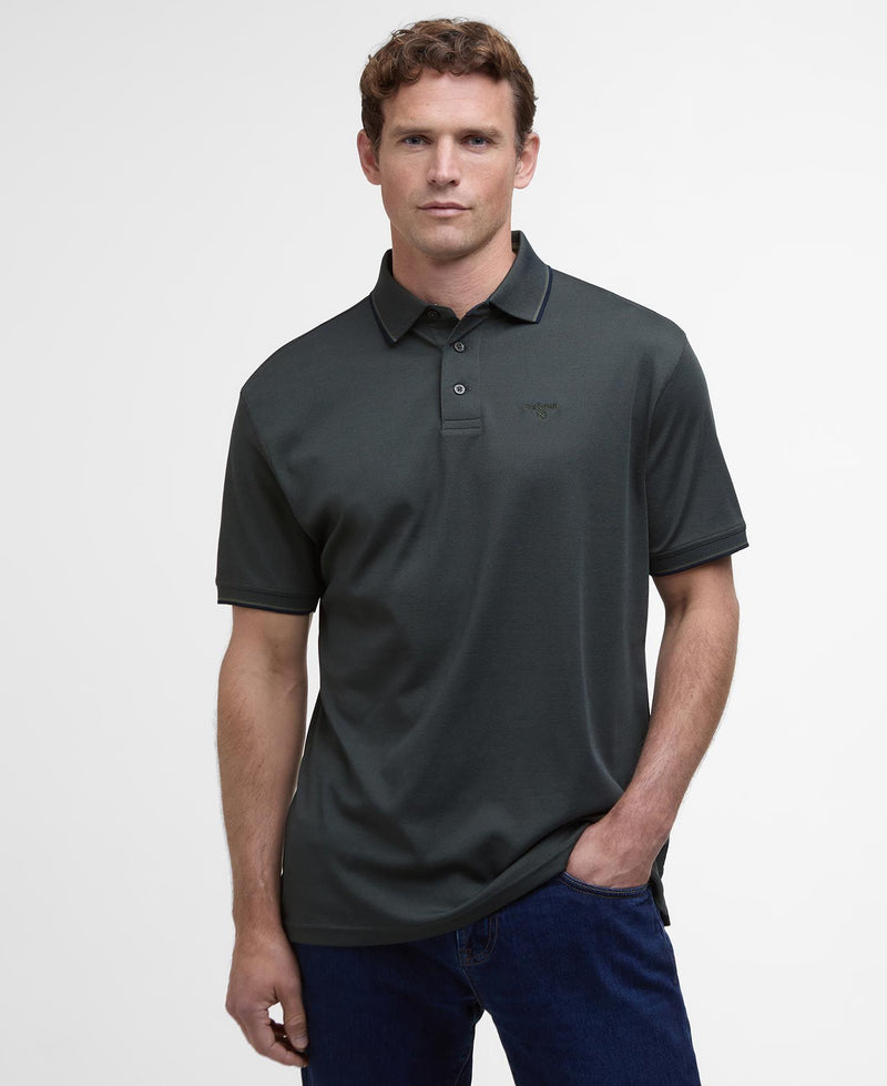 Afbeelding laden in Galerijviewer, Barbour Heydon Performance Polo, olive
