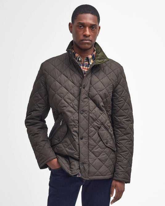Barbour Chelsea Sportsquilt Jacket, olive