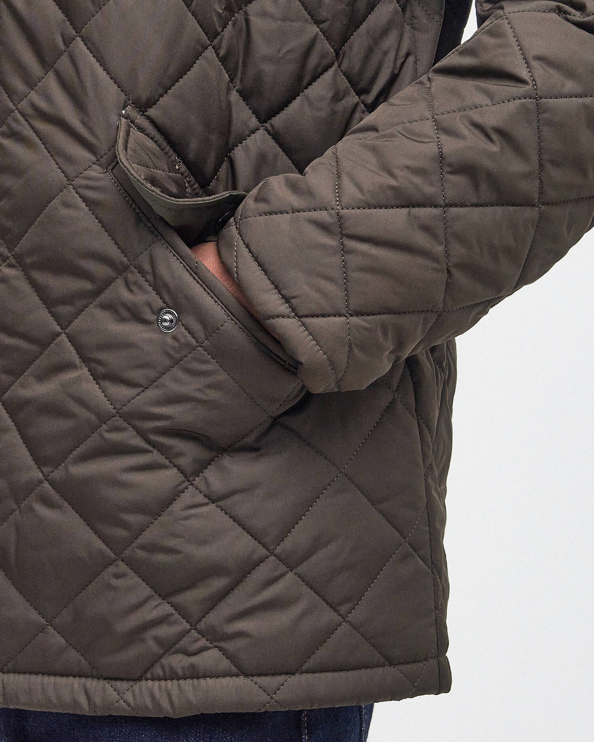 Barbour Chelsea Sportsquilt Jacket, olive