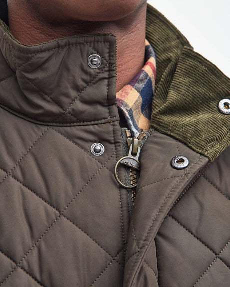 Barbour Chelsea Sportsquilt Jacket, olive