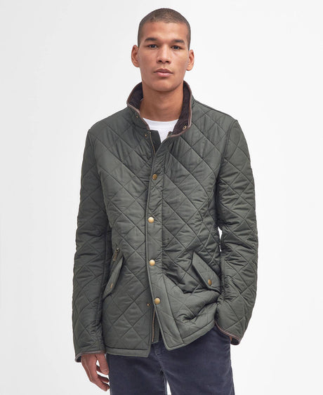 Barbour Powell Quilted Jacket Sage