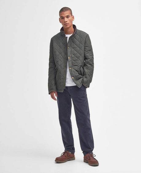 Barbour Powell Quilted Jacket Sage