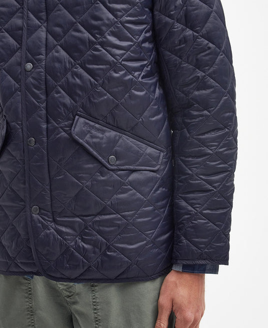 Barbour Modern Chelsea Quilt, navy