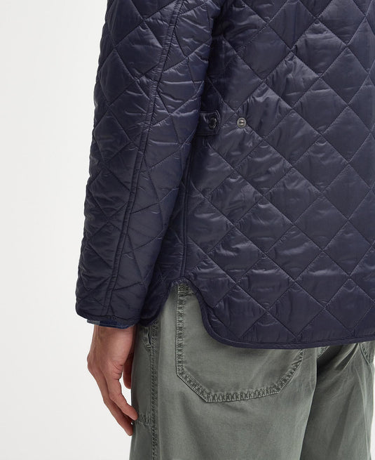 Barbour Modern Chelsea Quilt, navy