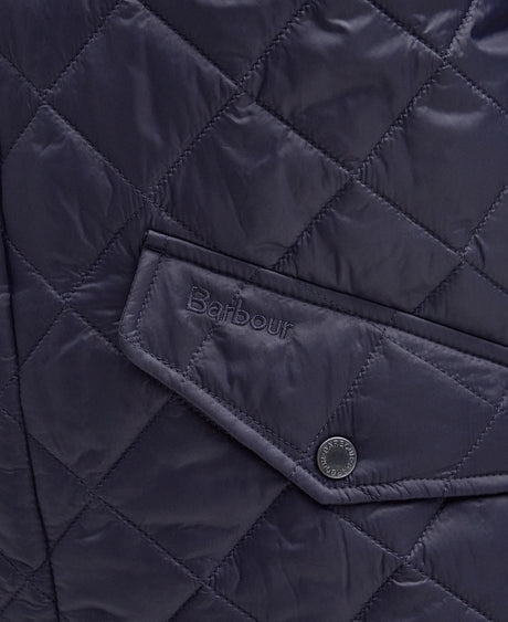 Barbour Modern Chelsea Quilt, navy