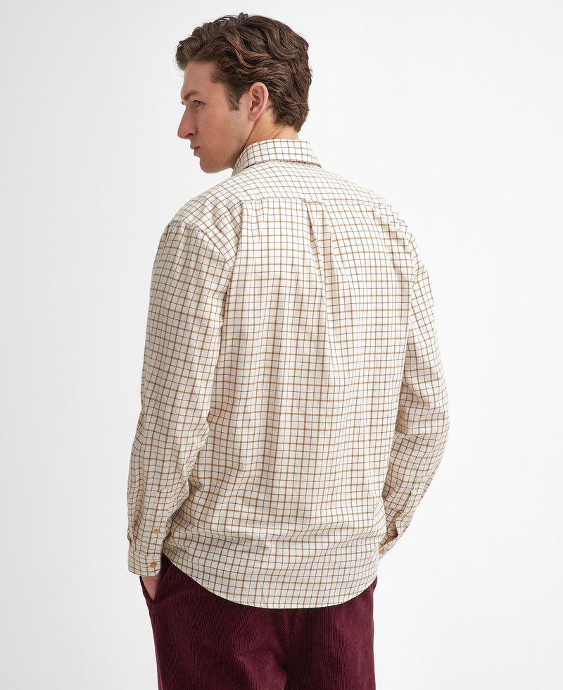 Load image into Gallery viewer, Barbour Bank Tattersall Regular Shirt, merlot
