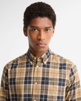 Barbour Wetheram Tailored Long-Sleeved Shirt Birchwood Dress Tartan