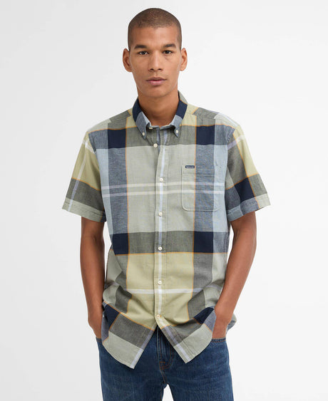 Douglas S/S Tailored Shirt - Highland Loch Tartan