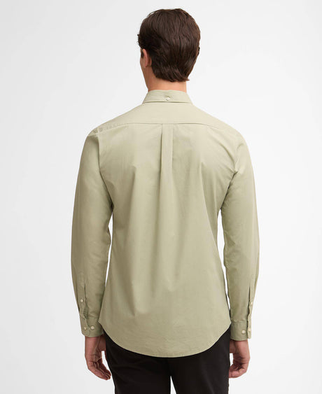 Treeport Poplin L/S Shirt - Sea Green