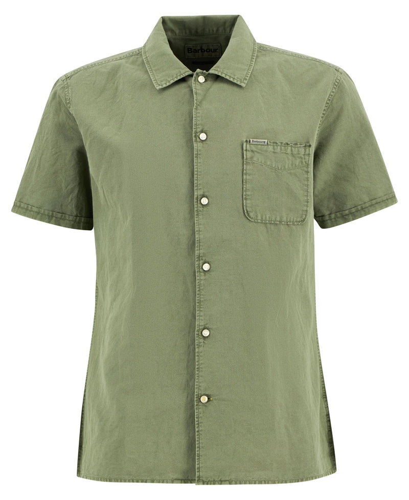 Afbeelding laden in Galerijviewer, Barbour Landkey Overdyed Regular Shirt, olive
