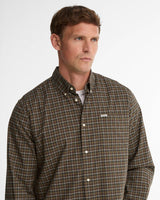 Barbour Alderwood Regular Fit Tattersall Shirt, olive