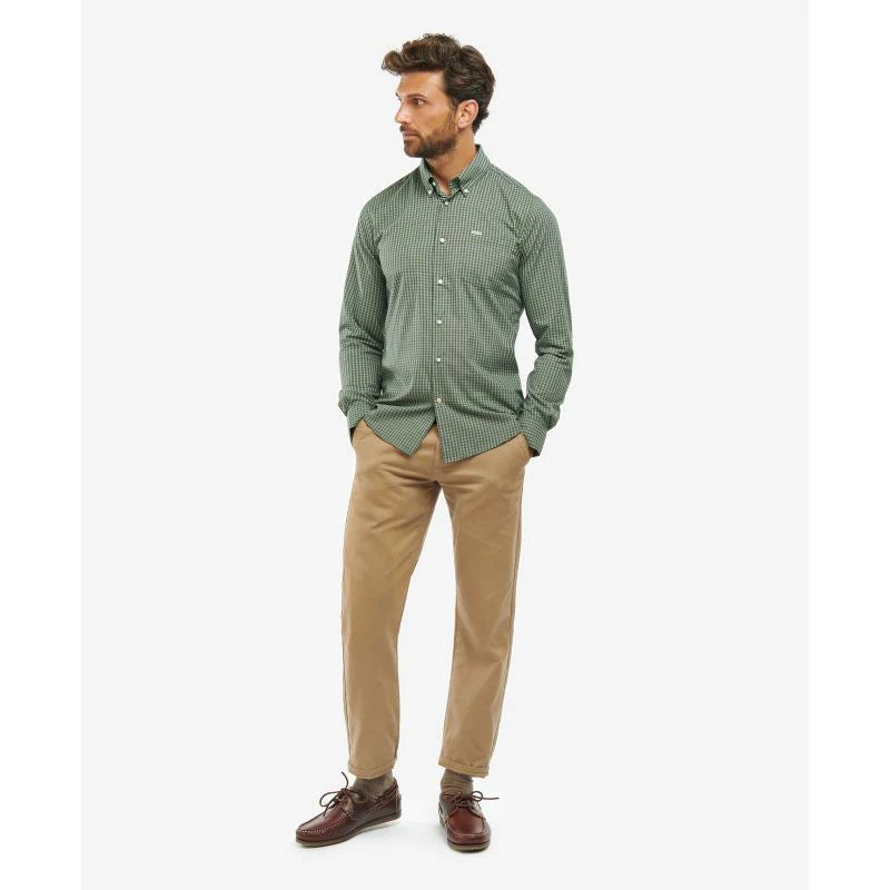 Afbeelding laden in Galerijviewer, Barbour Grove Performance Shirt, olive
