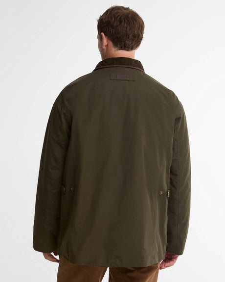 Barbour Bromfield Waterproof Jacket Dark Olive