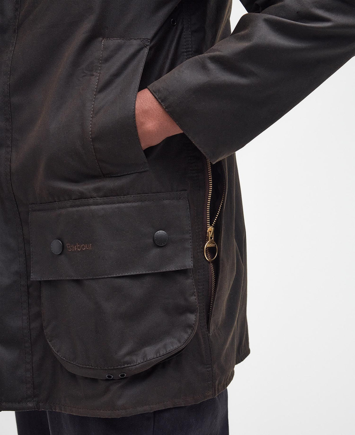 Barbour Classic Beaufort Wax Jacket, olive