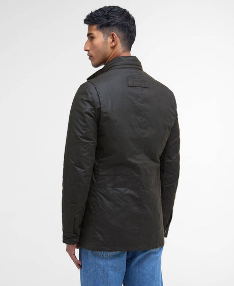 Barbour Corbridge Wax Jacket, olive/classic