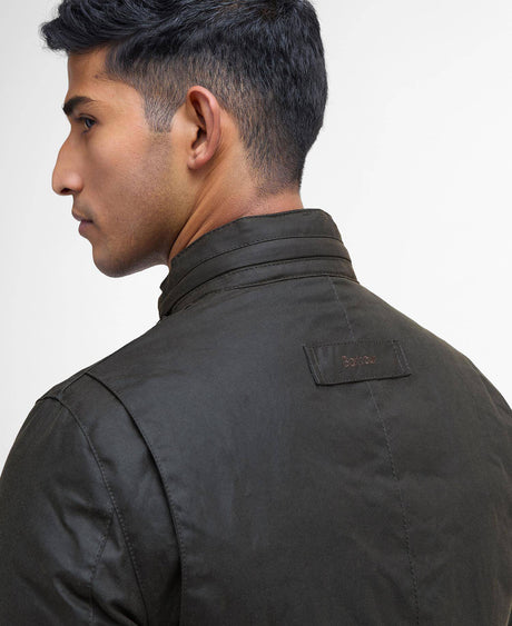 Barbour Corbridge Wax Jacket, olive/classic