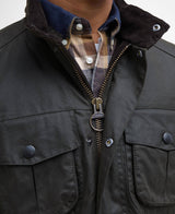 Barbour Corbridge Wax Jacket, olive/classic