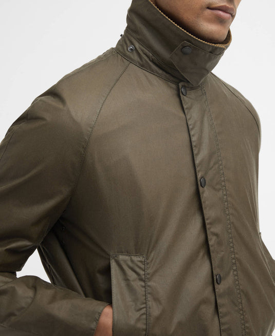 Lightweight Ashby Wax Jacket - Beech