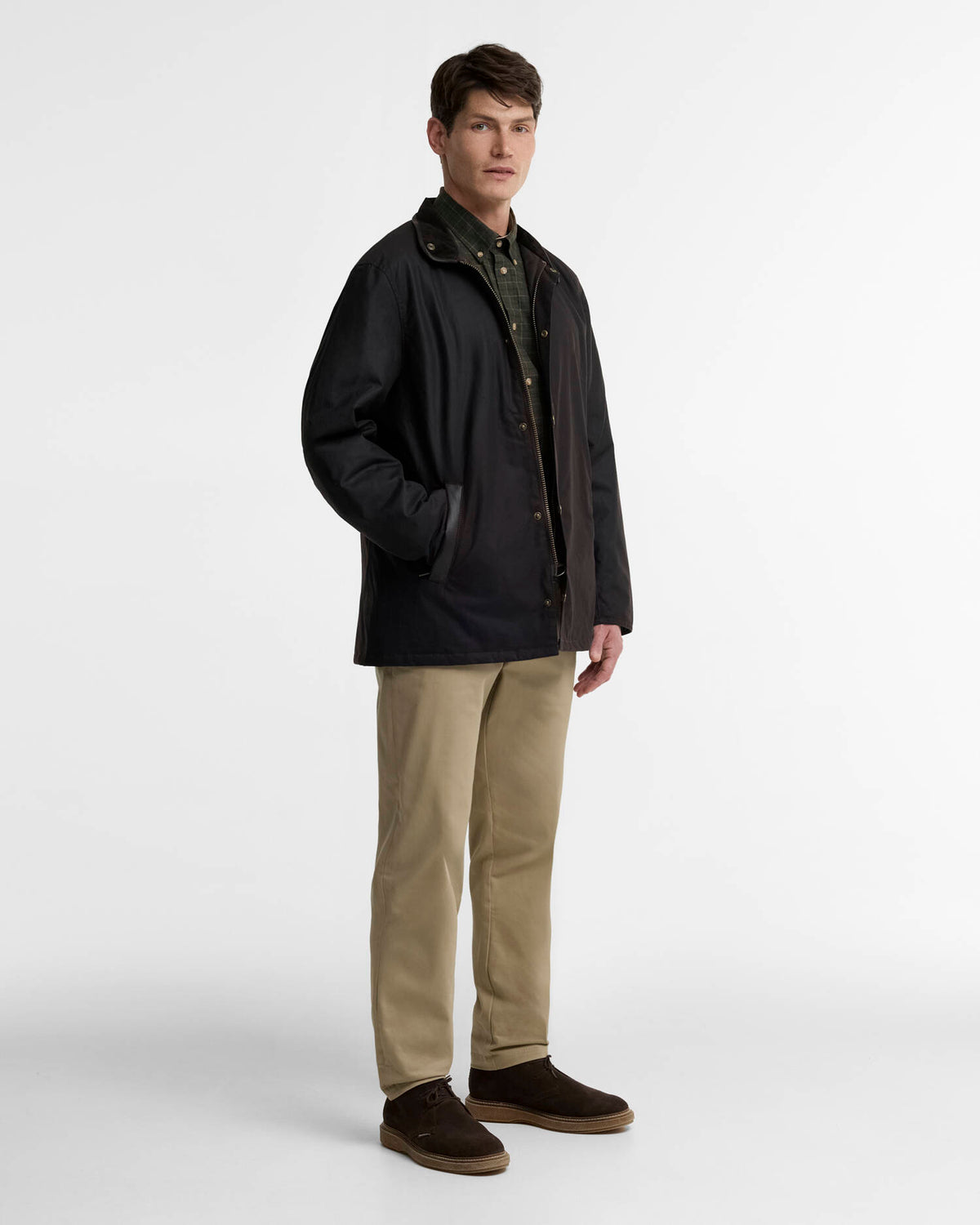 Barbour Crayton Wax Jacket, rustiek