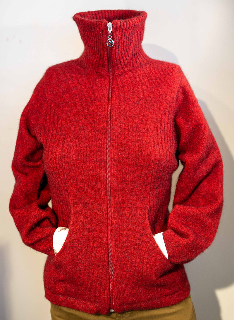 Load image into Gallery viewer, Noble Wilde Market Day Jacket, sangria
