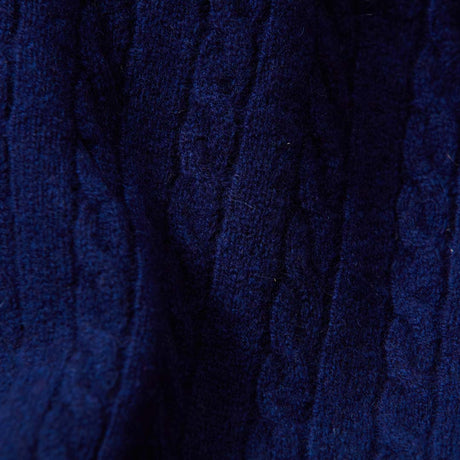 Osborne Knitwear, lamswollen kabeltrui heren, regatta