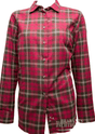 Foresta Blouse Rood Geblokt - Het Brabants Jachthuis