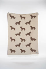 Belpo Puppy's Plaid, dark brown/white